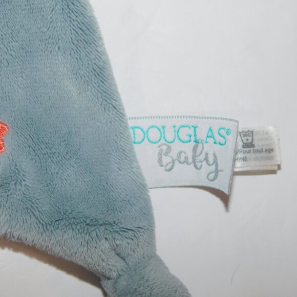 Douglas Baby Lil' Sshlumpie Teether Indy Otter Gray Plush Lovey Security Blanket - Picture 2 of 5